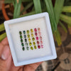 30 Pieces Natural Multi Tourmaline Faceted Gemstone Oval Shape Size 5x3mm - The LabradoriteKing