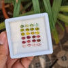 24 Pieces Natural Multi Tourmaline Faceted Gemstone Oval Shape Size 6x4mm - The LabradoriteKing