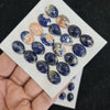 20 Pcs Natural Sodalite Cabochon Gemstone Mix Shape Size 16x12mm - The LabradoriteKing