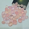 12 Pcs Pink Morganite Cabochons | Good Quality | 10-15mm - The LabradoriteKing
