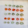 Load image into Gallery viewer, 25 Pcs Natural Multi Sapphire Faceted Gemstones Oval Shape, 4x3mm - The LabradoriteKing