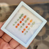 Load image into Gallery viewer, 25 Pcs Natural Multi Sapphire Faceted Gemstones Oval Shape, 4x3mm - The LabradoriteKing