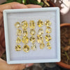 20 Pcs Natural Citrine Faceted Gemstone Fancy Shape,  Size: 11-14mm - The LabradoriteKing