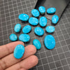 Load image into Gallery viewer, 6 Pieces Natural Turquoise Cabochon Arizona Ovals Size: 15-25mm - The LabradoriteKing