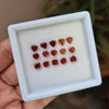 Load image into Gallery viewer, 15 Pieces Natural Garnet Faceted Gemstones Mix Shape , Size: 5mm - The LabradoriteKing