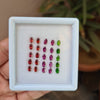 25 Pieces Natural Multi Garnet Faceted Gemstones Oval Shape, Size: 5x3mm - The LabradoriteKing