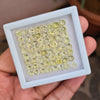 64 Pieces Natural Lemon Quartz Faceted Gemstone Round Shape  | Size 5mm - The LabradoriteKing