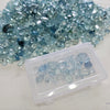 50 Carats of Natural Aquamarine Faceted | Size: 6-12mm | 30 Pcs - The LabradoriteKing