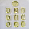 Load image into Gallery viewer, 10 Pcs Natural Yellow Quartz Faceted Gemstone Rectangle Shape |  Size 12x10mm - The LabradoriteKing
