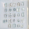 Load image into Gallery viewer, 25 Pcs Natural Aquamarine Faceted Gemstones Baguette Shape, 5-6mm - The LabradoriteKing