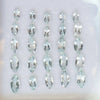 25 Pcs Natural Aquamarine Faceted Gemstones Marquise Shape, 6-8mm - The LabradoriteKing