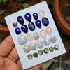 29 Pcs Natural Mix Rosecut Gemstones | Fancy Shape, 9-16mm Size, - The LabradoriteKing
