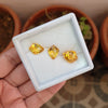 🔥 3 Pcs Natural Citrine  Gemstones | Fancy shape, Size: 15-18mm - The LabradoriteKing