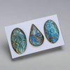 3 Pcs Natural Labradorite Carved High Quality Gemstones 32-36mm - The LabradoriteKing