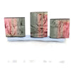 Load image into Gallery viewer, 3 Pcs Pink Tourmaline Watermelon Slice Pairs | 39.20 Cts Pair | 15x15mm - The LabradoriteKing