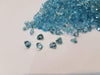 30  Pcs Natural Blue Topaz Trillion 4mm Lot Flawless - The LabradoriteKing