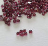 30 Pcs Natural Wine Garnet Cabochon 2-2.5mm Top Quality - The LabradoriteKing