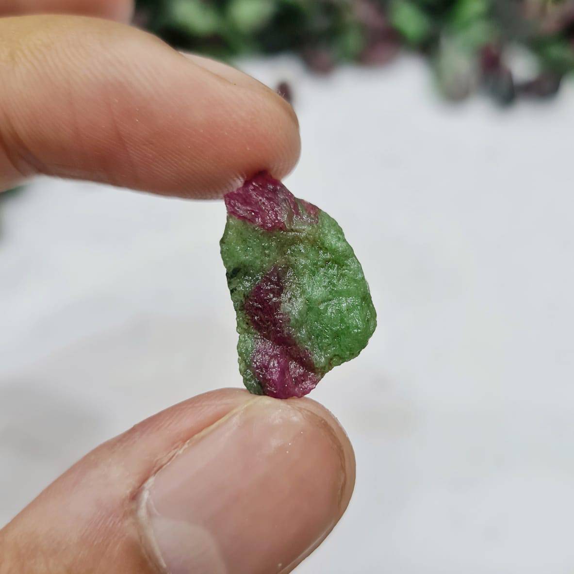 30  Pcs Ruby In zoisite Raw roughs | Natural Untreated Natural Ruby - The LabradoriteKing