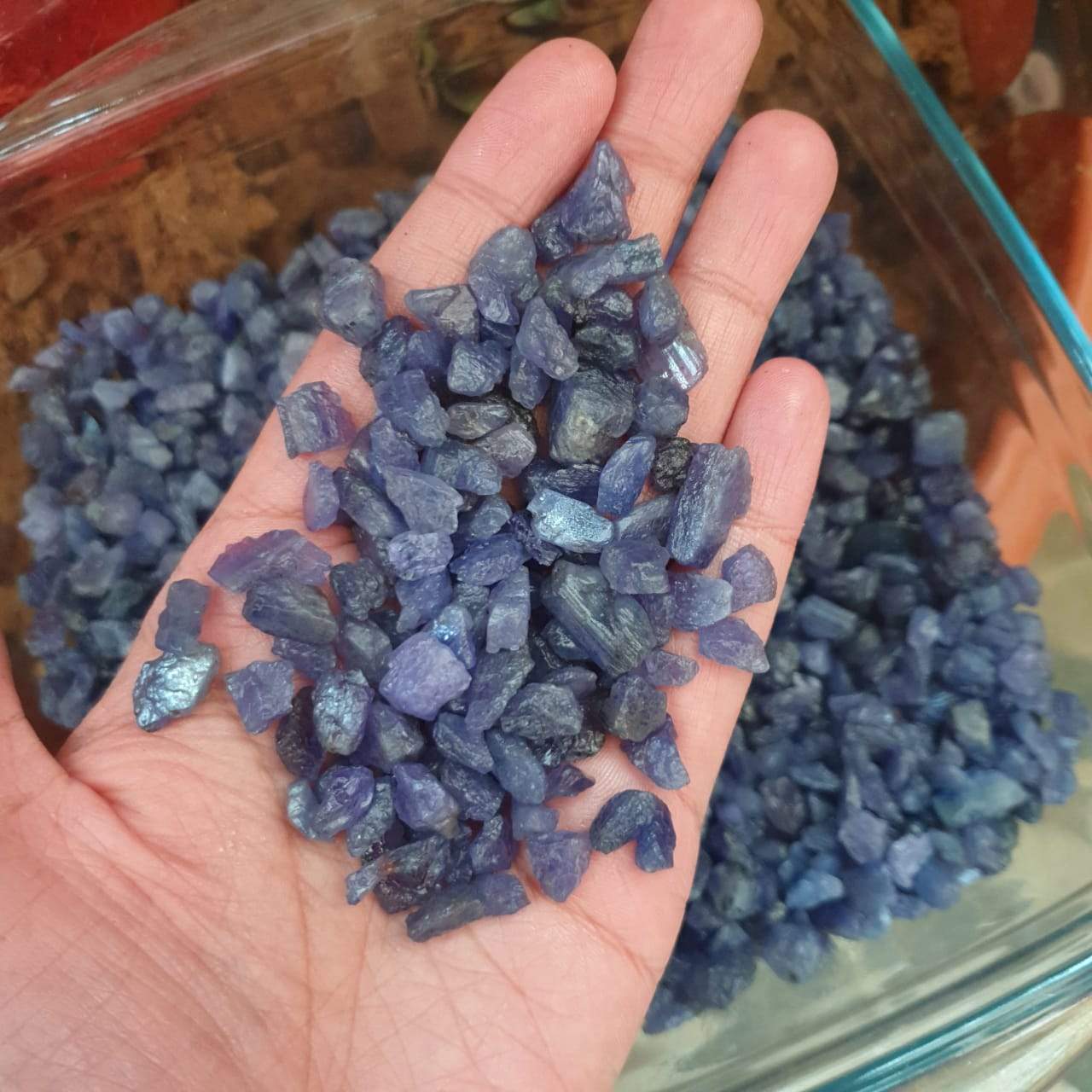 30 Pcs Tanzanite Rough Raw |  Good Colour 8-20mm Tanzania Mined - The LabradoriteKing