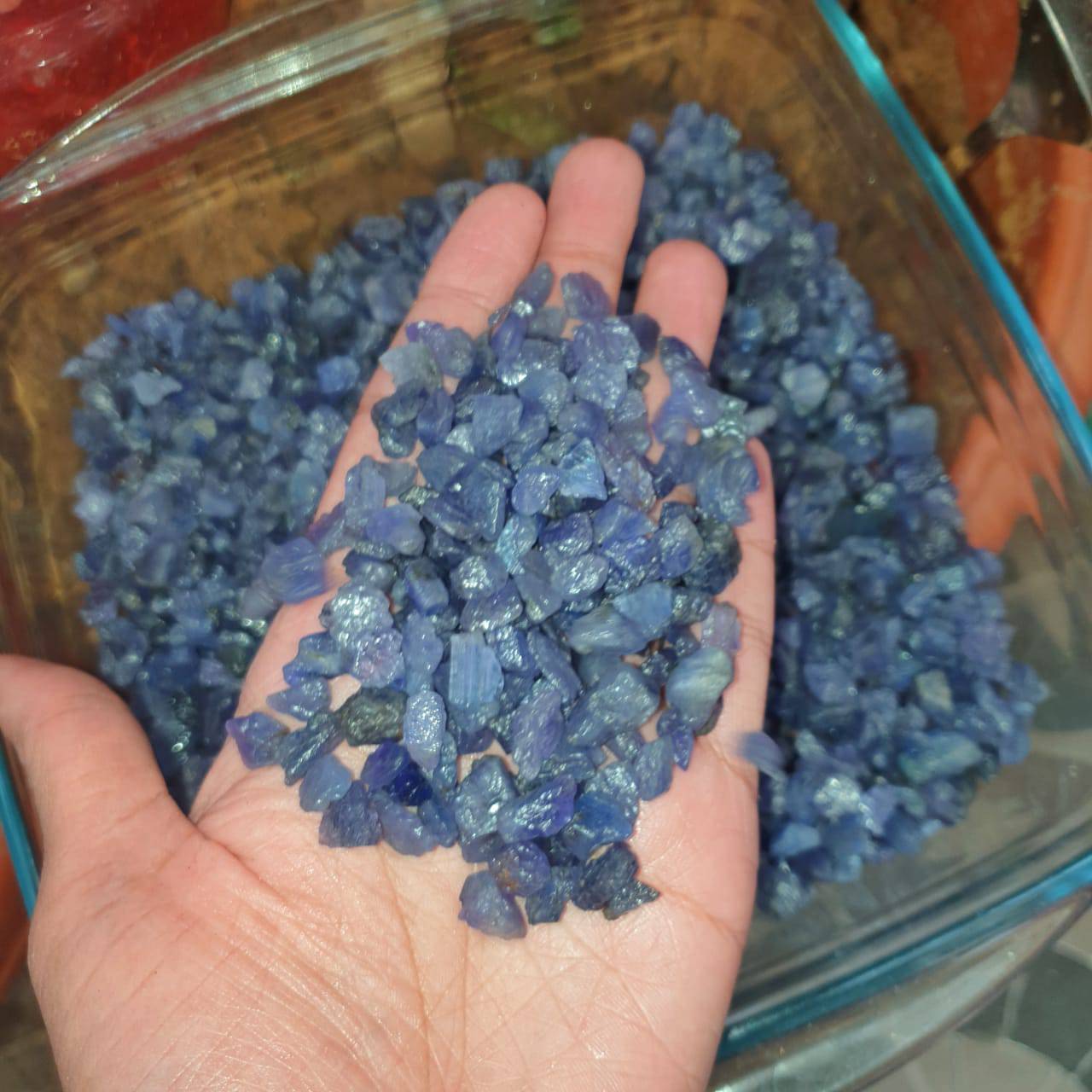 30 Pcs Tanzanite Rough Raw |  Good Colour 8-20mm Tanzania Mined - The LabradoriteKing