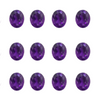 Load image into Gallery viewer, Natural Amethyst Faceted Gemstone I  Size 5-8mm, Shape: Oval - The LabradoriteKing