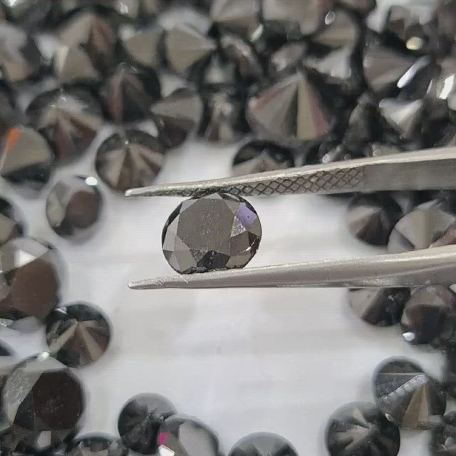 Natural Black Diamond | 5-8mm Sizes