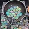 5 Pcs 9x7mm Opal Cabochons Ovals Calibrated - The LabradoriteKing