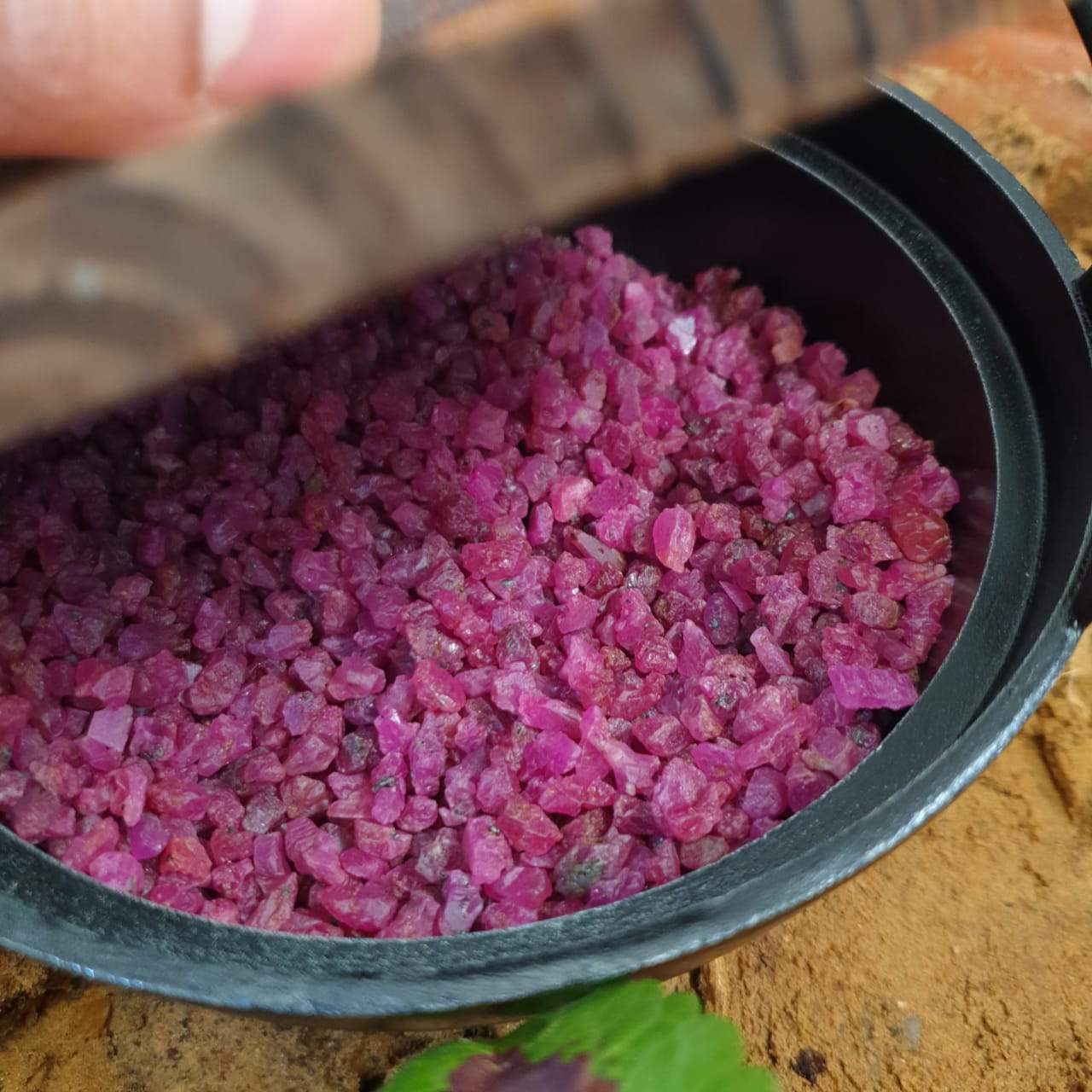 50 Pcs Natural Ruby Mogok Mined | 5-8mm Untreated Pinkish Red - The LabradoriteKing