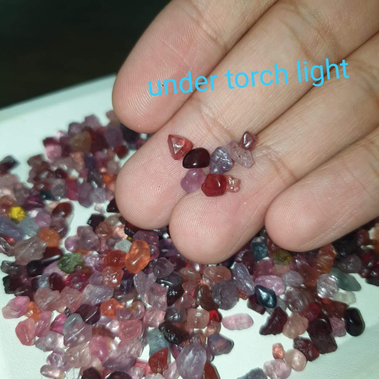 50 Pcs Natural Spinel Roughs |Untreated 5-8mm | Translucent Grade A - The LabradoriteKing