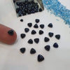 6 Pcs Natural Sapphire Traingle SugarLoaf Cut 6mm Sri Lankan - The LabradoriteKing