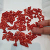 6 Pcs of Natural Coral Triangles 10mm Taiwan Mines - The LabradoriteKing