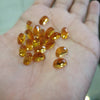 6 Pcs Top Quality Citrine Long Ovals Faceted 11x6mm - The LabradoriteKing