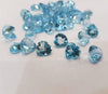 6mm Natural Blue Topaz Hearts Flawless Sky Blue - The LabradoriteKing