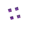 Load image into Gallery viewer, Natural Amethyst Faceted Gemstone I  Size 5-6mm, Shape: Square - The LabradoriteKing