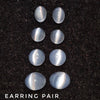 8 Pcs Cats Eye Moonstone Pair | 8-12mm Ovals - The LabradoriteKing