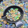 8 Pcs Natural Opal Faceted Play of Colours | Random pick 7-10mm - The LabradoriteKing