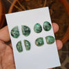 Load image into Gallery viewer, 8 pcs Pcs Mozambique Natural Emerald Stone Pairs with Flat backs |Fancy shape13-19mm Size - The LabradoriteKing