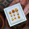 Load image into Gallery viewer, 🔥 9 Pcs Natural Citrine Faceted Gemstones | Mix shape, Size: 7-12mm - The LabradoriteKing