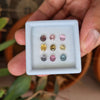 9 Pcs Untreated Natural Spinel Faceted Gemstone | Mix Shape Size 4-5mm Origin Burma - The LabradoriteKing