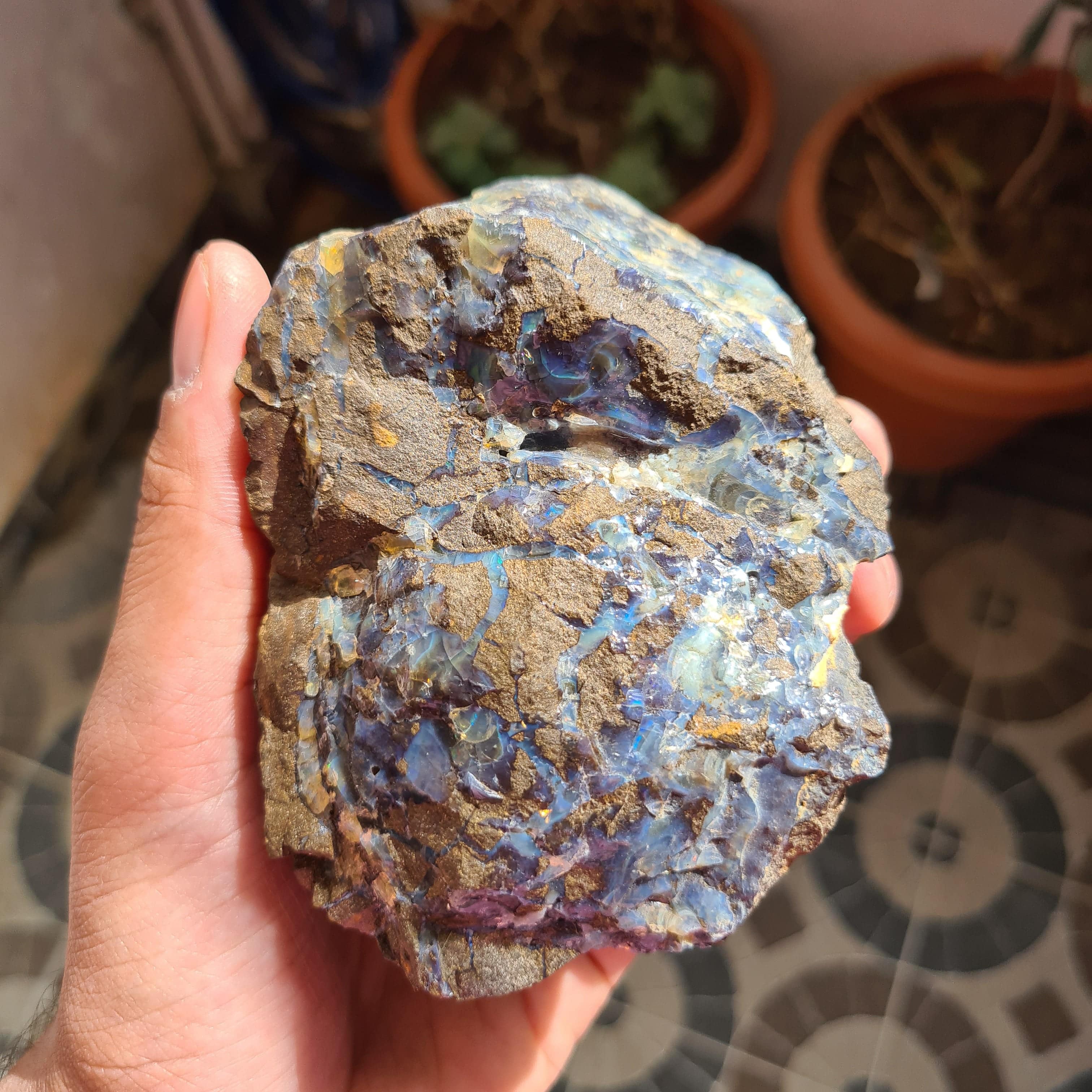 965 GM Bigger Size Opal Rough Minerals Untreated Australian mined | 105x80x80mm - The LabradoriteKing