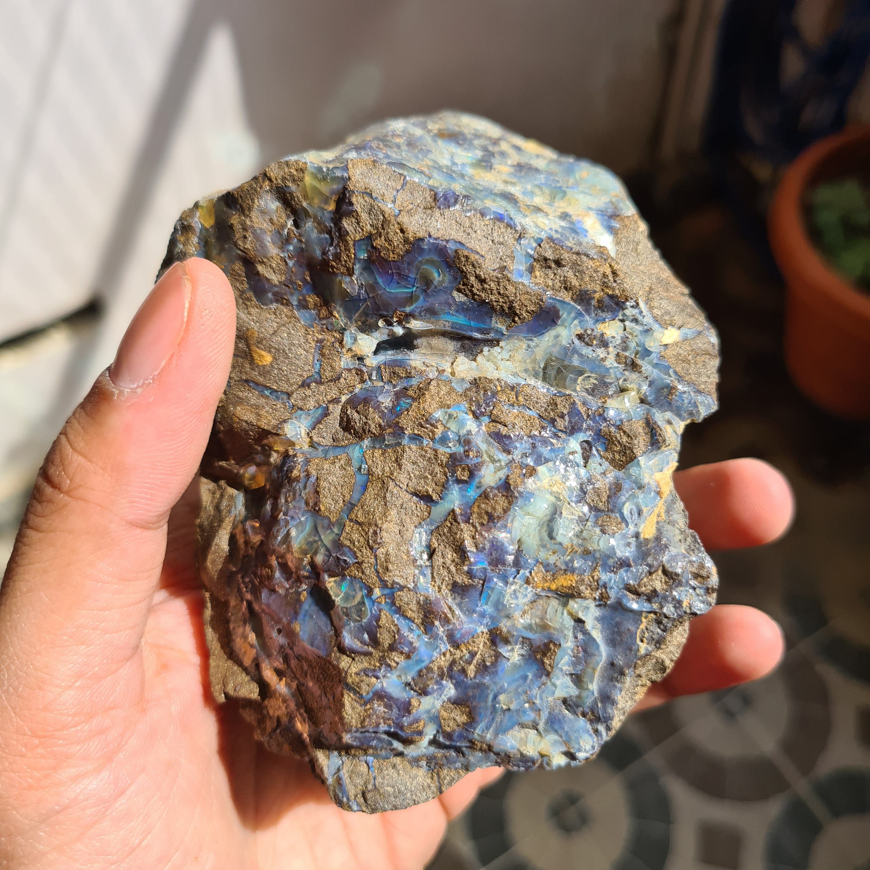 965 GM Bigger Size Opal Rough Minerals Untreated Australian mined | 105x80x80mm - The LabradoriteKing