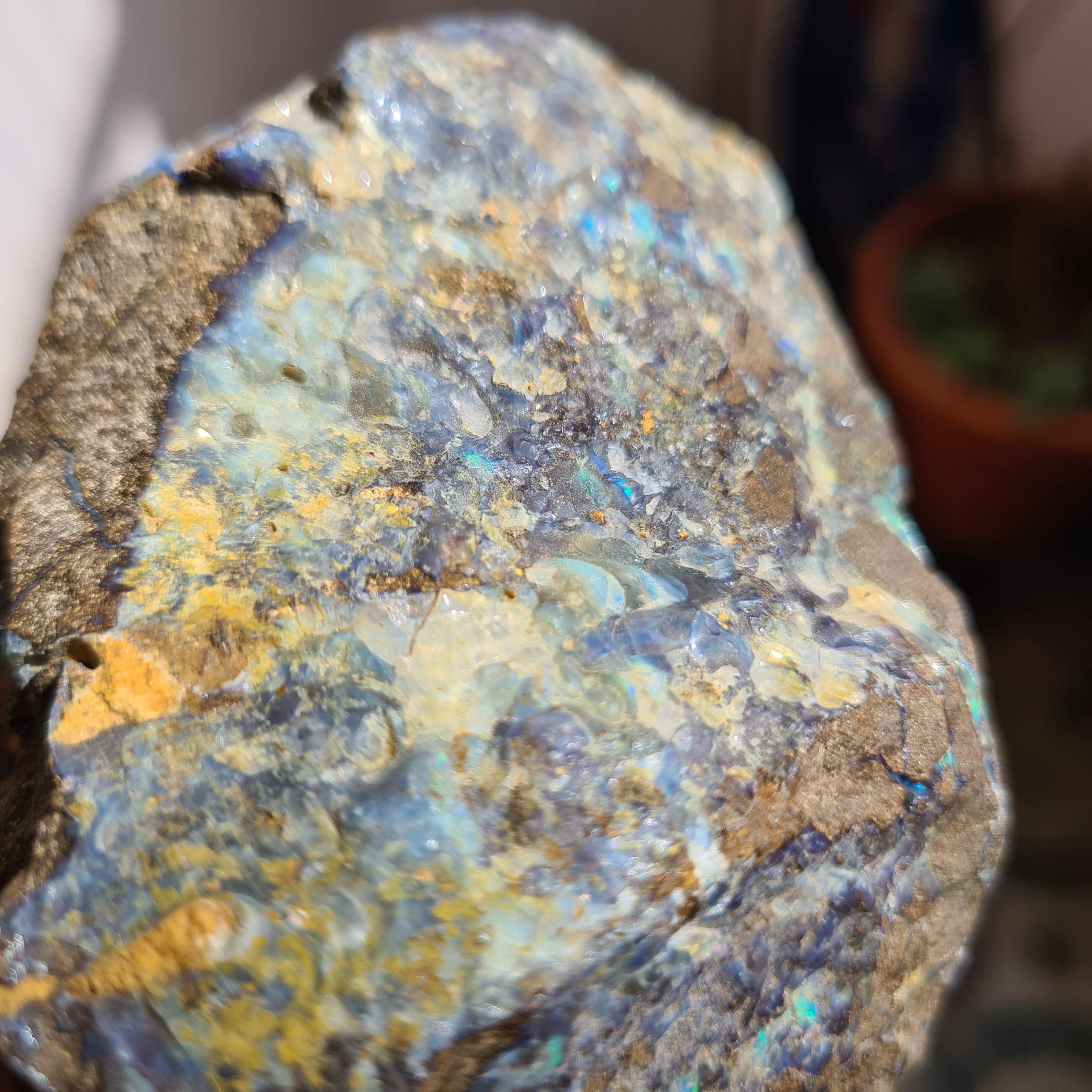 965 GM Bigger Size Opal Rough Minerals Untreated Australian mined | 105x80x80mm - The LabradoriteKing