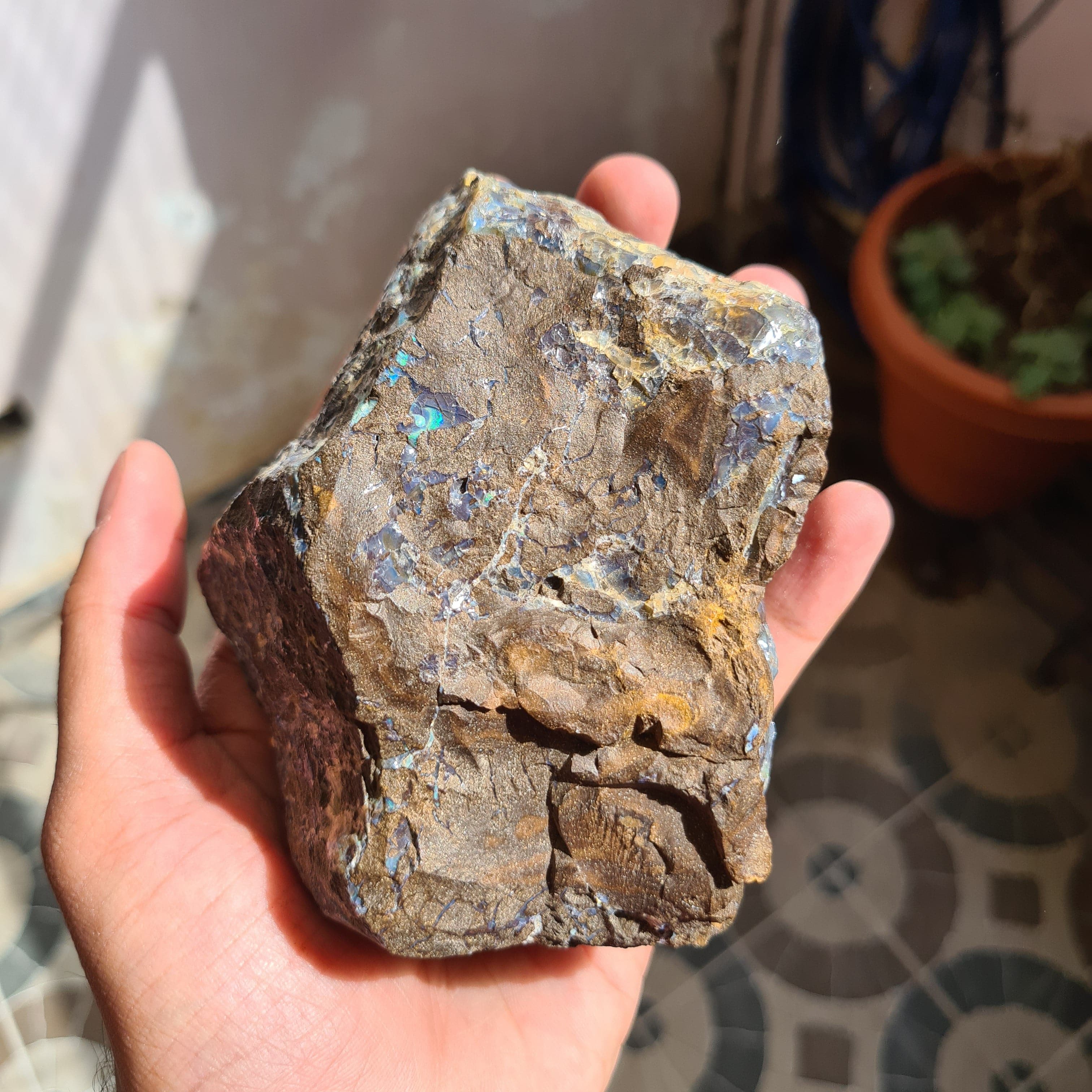 965 GM Bigger Size Opal Rough Minerals Untreated Australian mined | 105x80x80mm - The LabradoriteKing