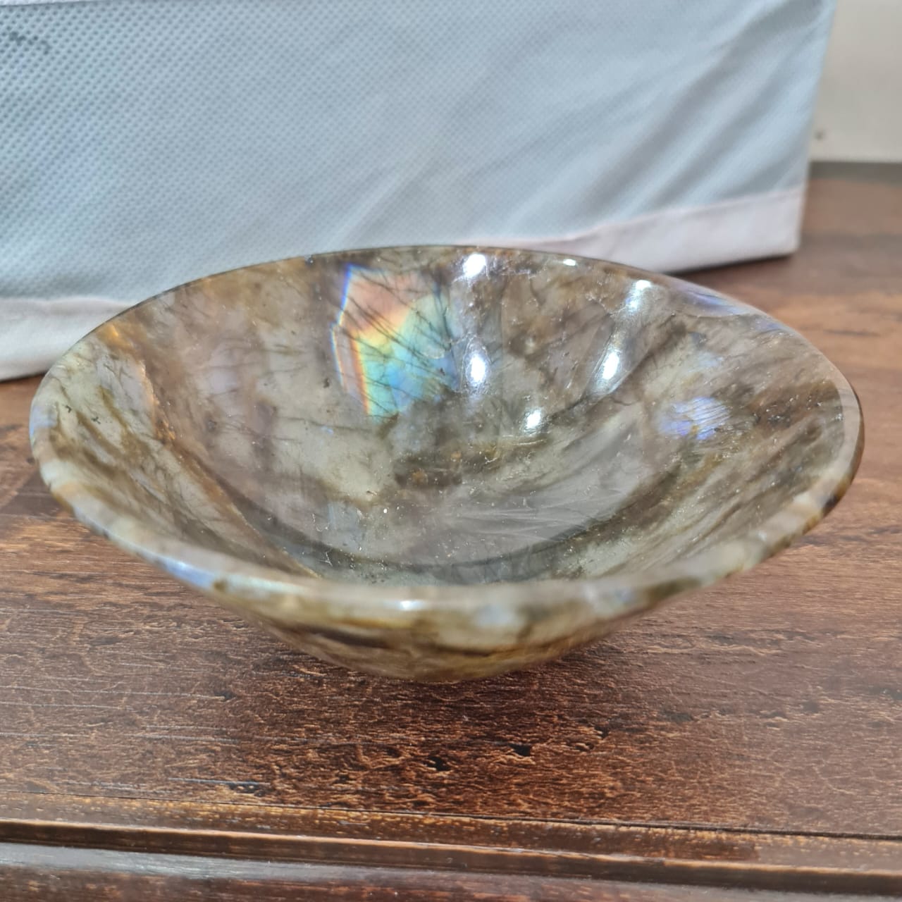 Labradorite 4 Inches Bowl | Amazing Quality - The LabradoriteKing