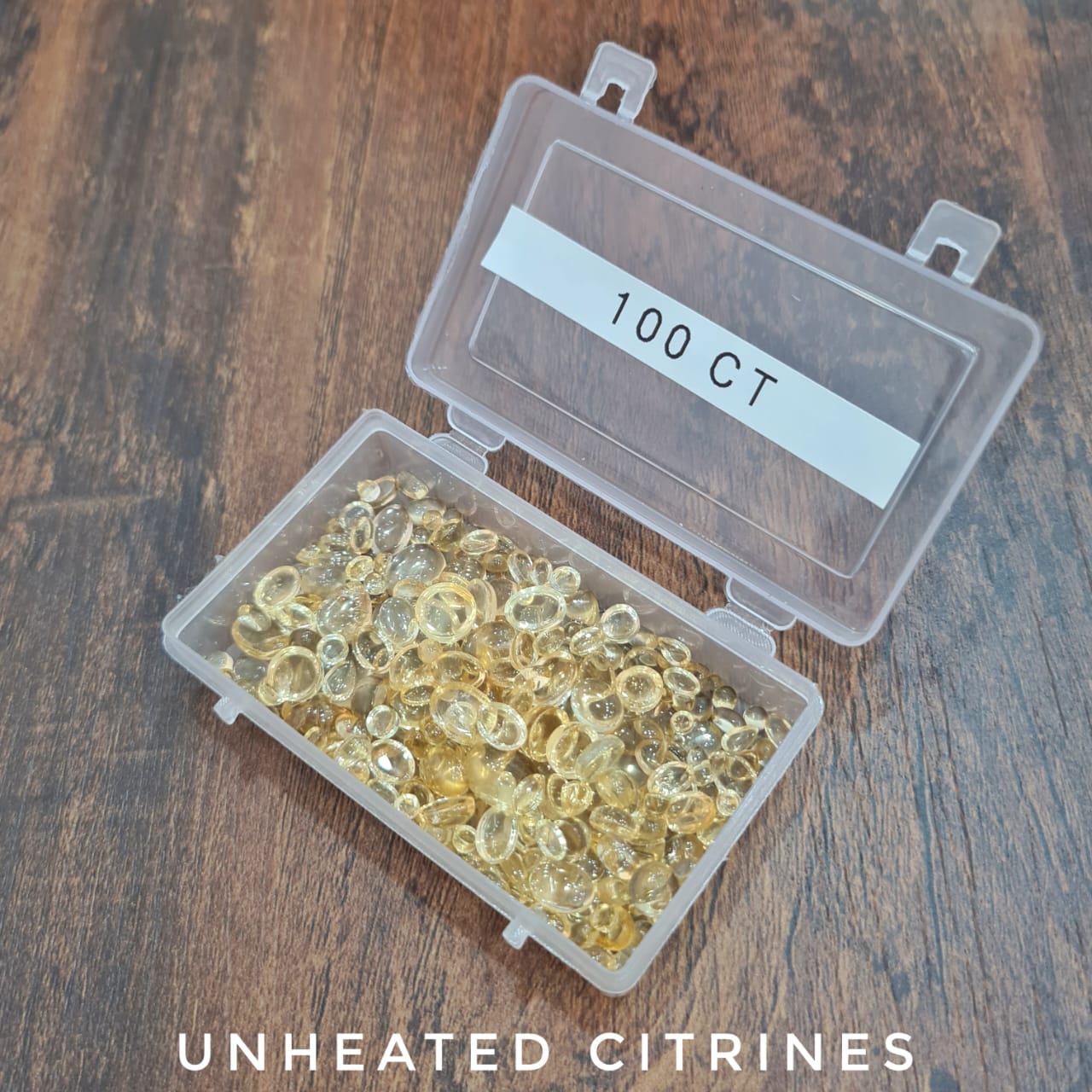 Ends today! 100 Carats of Unheated Citrines cabochons | 5-10mm - The LabradoriteKing