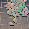 BFCM🔥 30 Pcs Pink Opal Drops | 5-10mm Sizes | Drilled - The LabradoriteKing