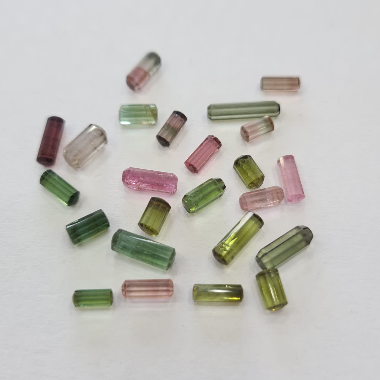 10 Pcs Cylinder Tourmalines | 6-12mm - The LabradoriteKing