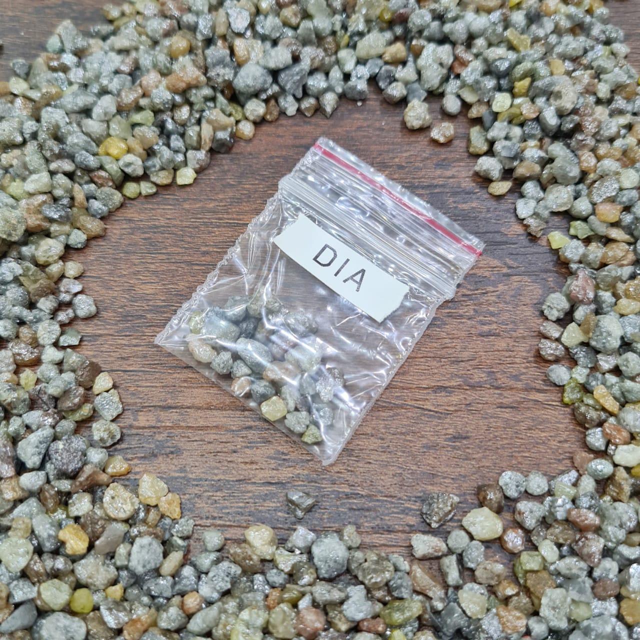 10 Carats Bag of Raw Diamond Salt and Pepper | 3-6mm Sizes - The LabradoriteKing