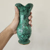 Natural Malachite Flower Vase 8.5'' Inches Sizes | - The LabradoriteKing