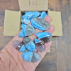 500 Grams/1KG Natural Owyhee Blue Opal Cabochon | 140 Pcs - The LabradoriteKing